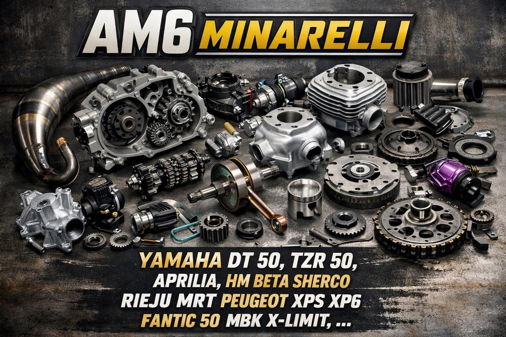 Am6 minarelli / yamaha dt tzr mrt hm beta sherco fantic xps, Fietsen en Brommers, Brommeronderdelen | Algemeen, Ophalen of Verzenden