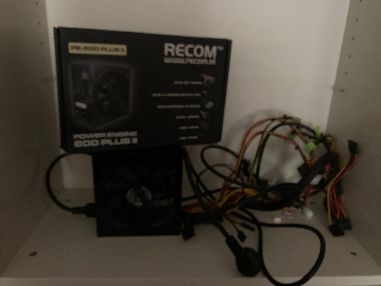 ASUS GTX 560 DirectCU II TOP & Recom PE-600 Plus II, Gebruikt, Ophalen of Verzenden, GDDR5, Nvidia