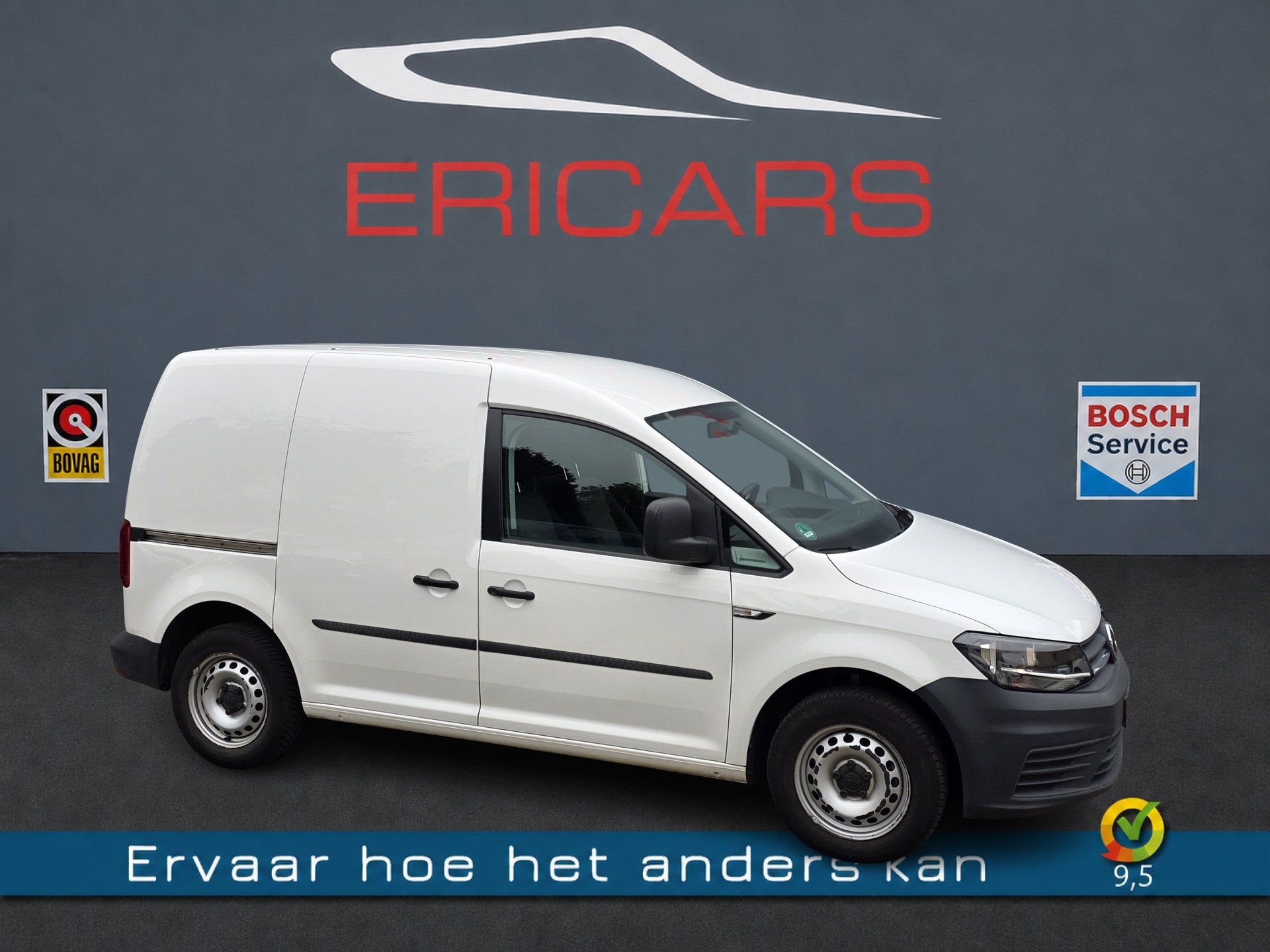 Volkswagen Caddy 2.0 TDI L1H1 BMT AIRCO TEL (bj 2020), Stof, Gebruikt, 4 cilinders, Volkswagen