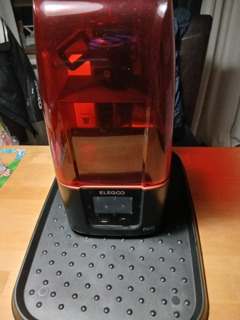 mars 3 pro 3d resin printer + Nieuwe Washing/Curing Station, Computers en Software, 3D Printers, Ophalen, Gebruikt, Resin/Hars