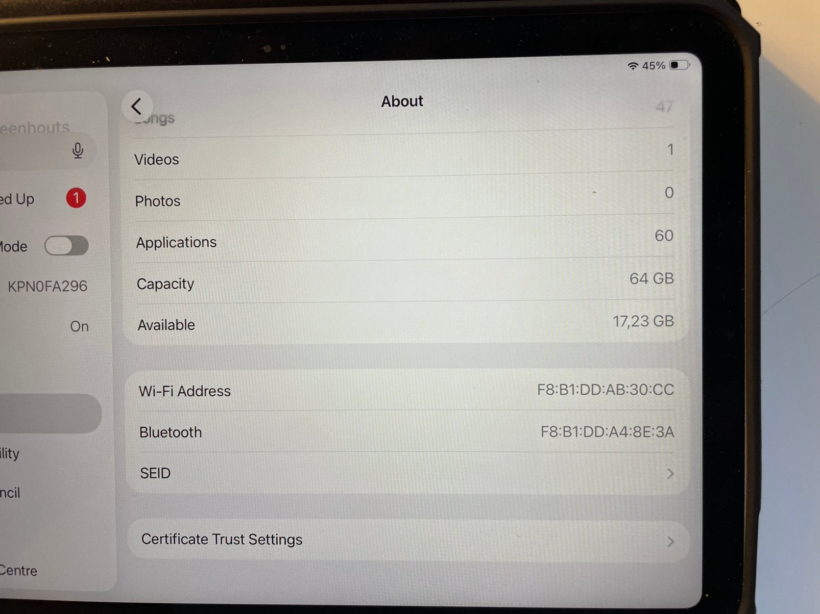 Foto 6 van Apple ipad mini 6th generation 64GB