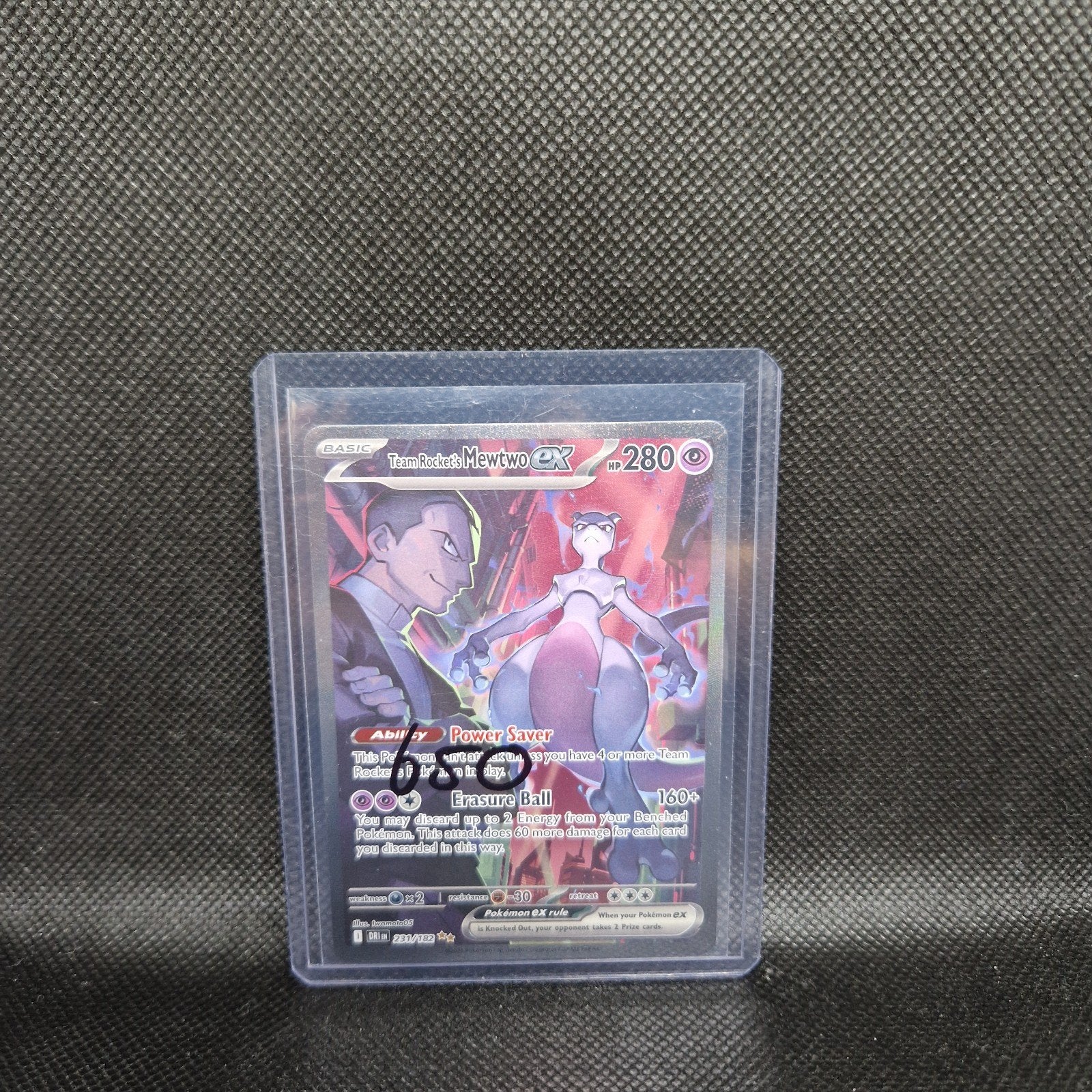 Team Rockets Mewtwo ex Destined Rivals NM, Hobby en Vrije tijd, Verzamelkaartspellen | Pokémon, Zo goed als nieuw, Ophalen of Verzenden