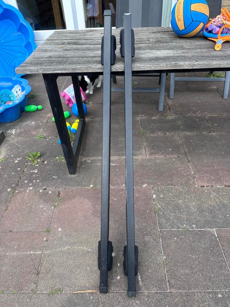 Hapro Signo 122 STL dakdragers voor open dakrails, Auto diversen, Dakdragers, Gebruikt, Ophalen