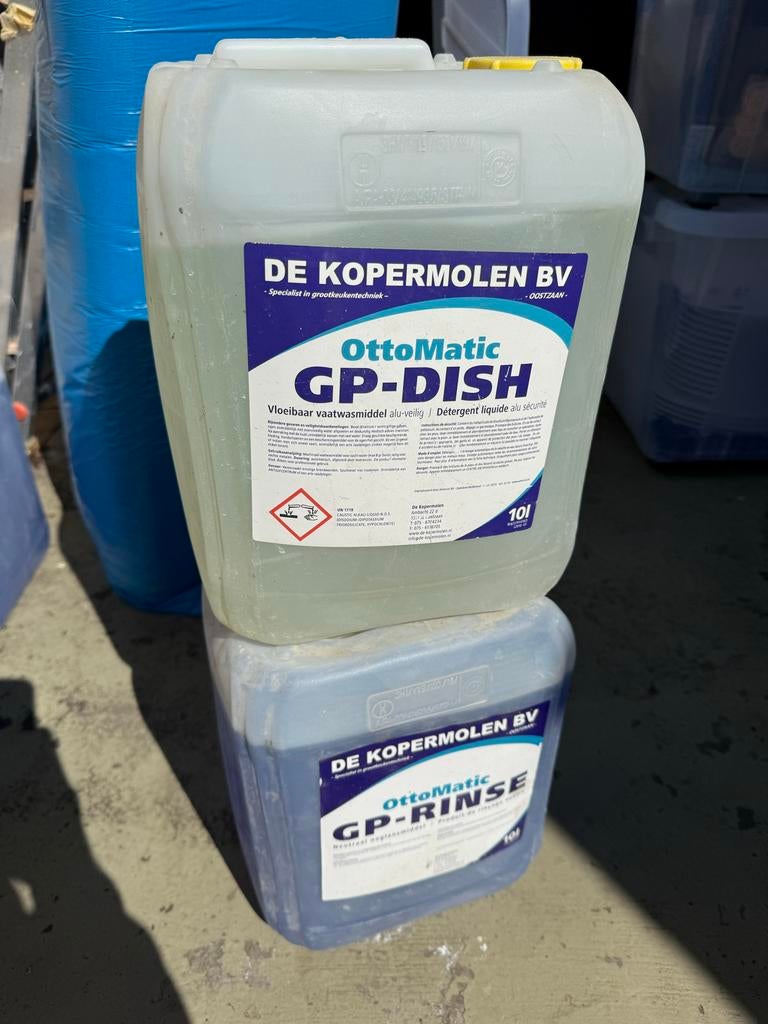 Vloeibaar vaatwasmiddel en naglansmiddel, Ophalen of Verzenden, Schoonmaakmiddel
