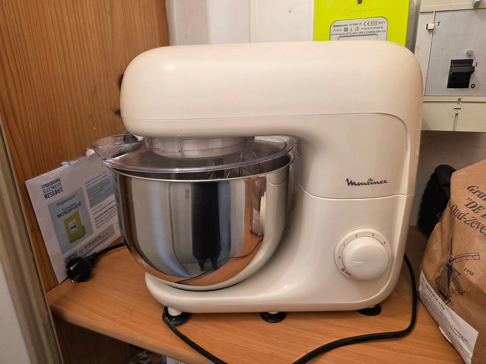 Moulinex Keukenmachine - Zo goed als nieuw, Ophalen, Zo goed als nieuw, Vaatwasserbestendig, 3 snelheden of meer