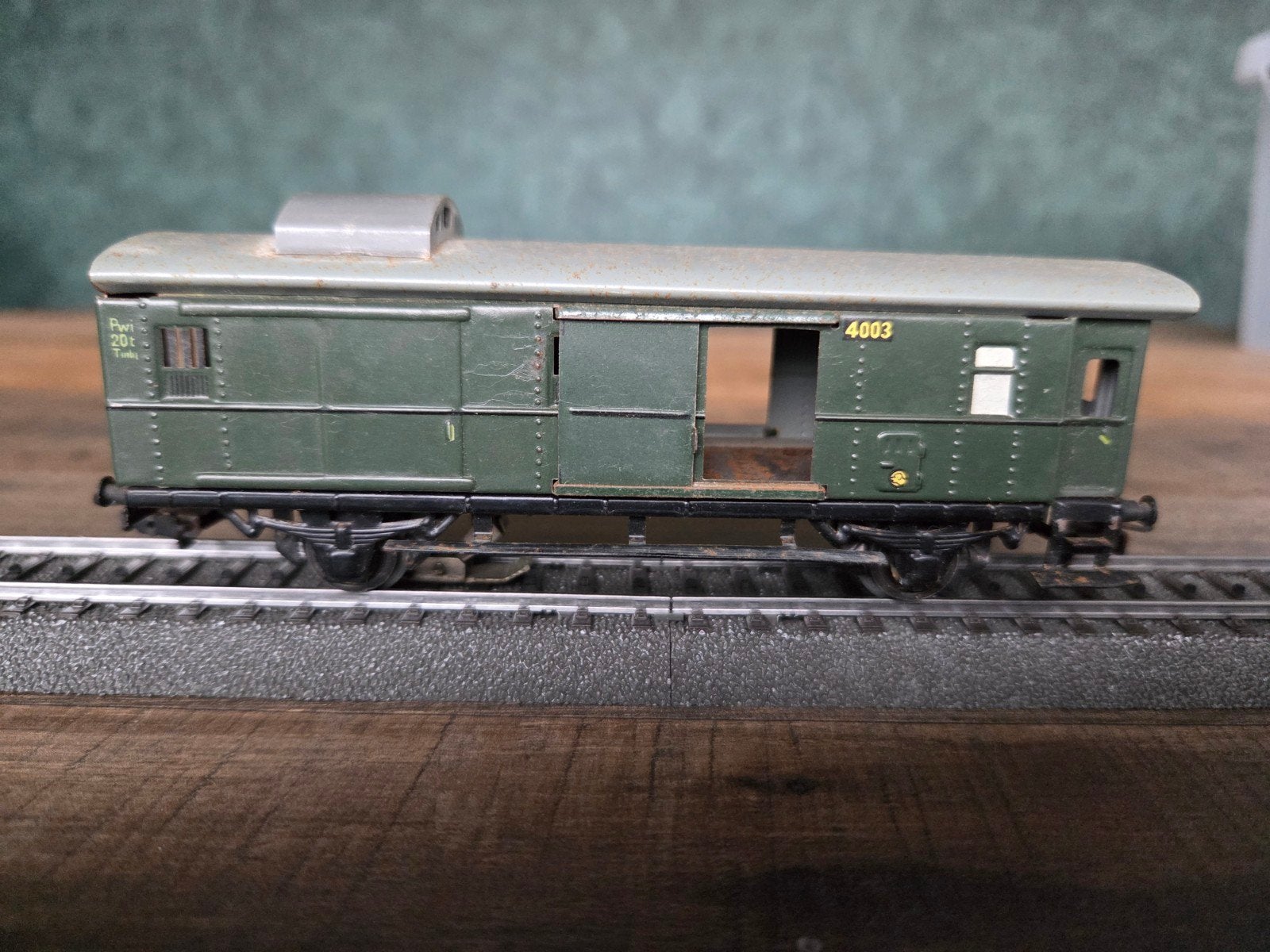 Marklin 4041 bagagewagon Donderbus met OVP, Wisselstroom, Gebruikt, Wagon, Ophalen of Verzenden