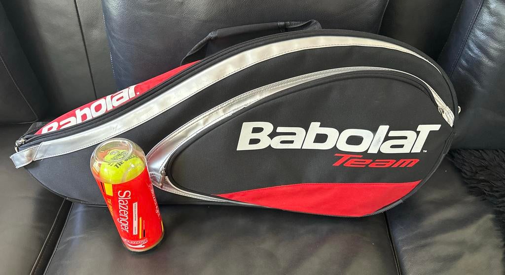 Babolat Team Tennistas met 3X Tennisballen., Ophalen of Verzenden, Zo goed als nieuw, Tas, Babolat