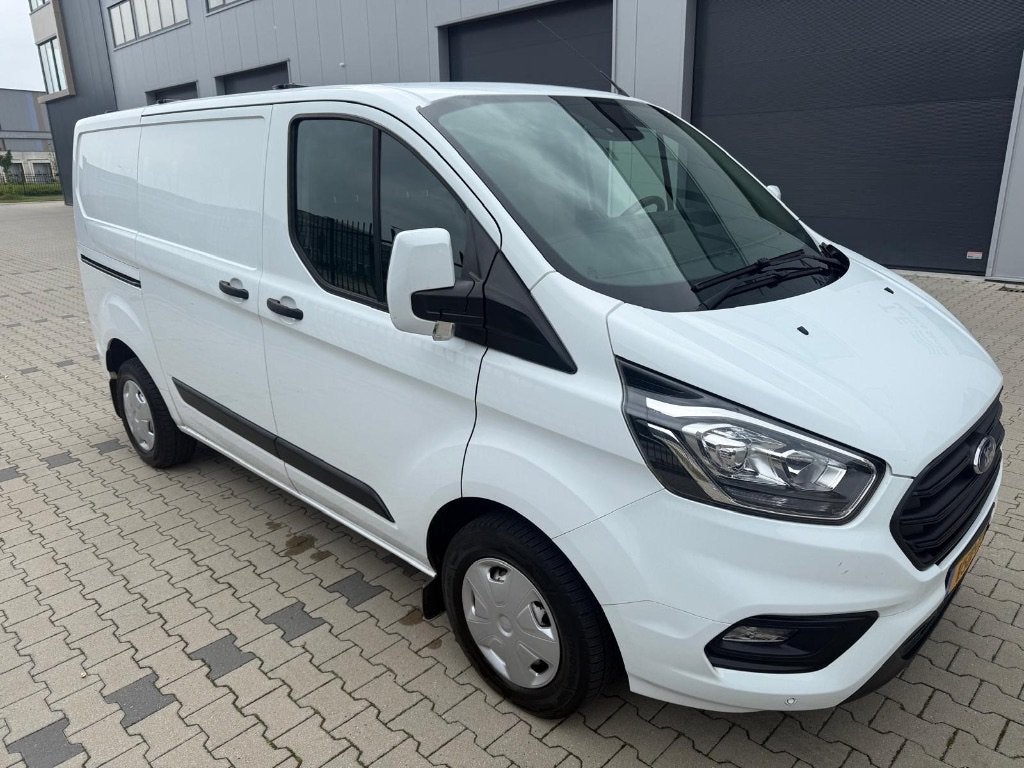 Ford Transit Custom GB 2.0 Tdci 105PK 280 L1h1 2018 Wit, Voorwielaandrijving, 1995 cc, Zwart, 4 cilinders