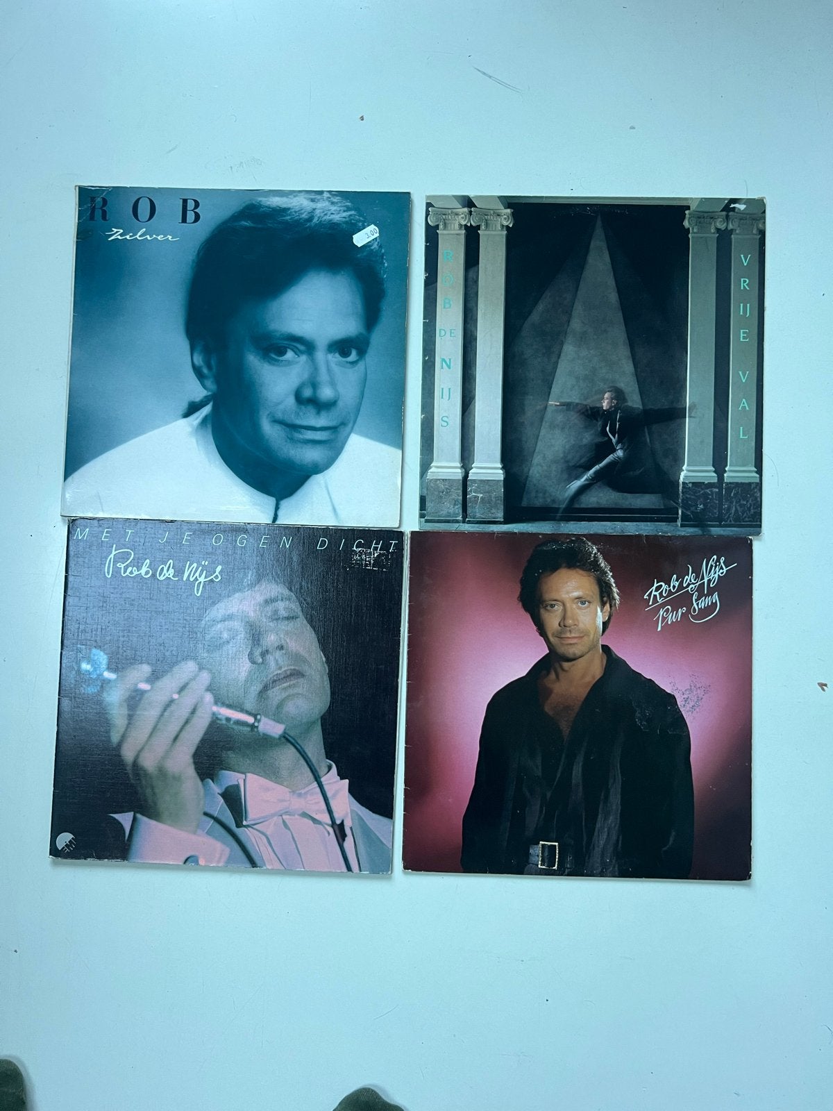 Rob de Nijs & Rob Zilver LP's - Pop/Nederlandstalig, Cd's en Dvd's, Vinyl | Pop, LP, Gebruikt, Pop, Ophalen of Verzenden