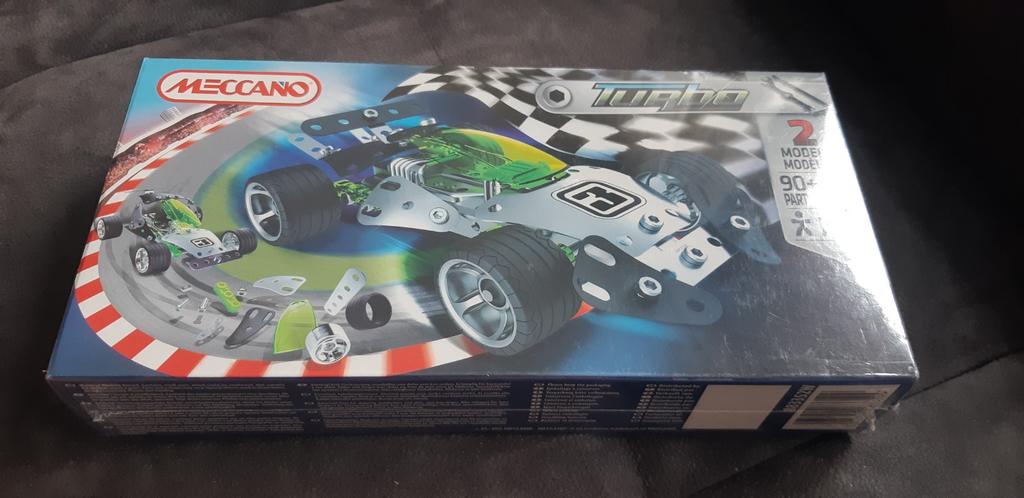 Meccano Turbo (2 modellen), Ophalen of Verzenden, Nieuw, Overige merken