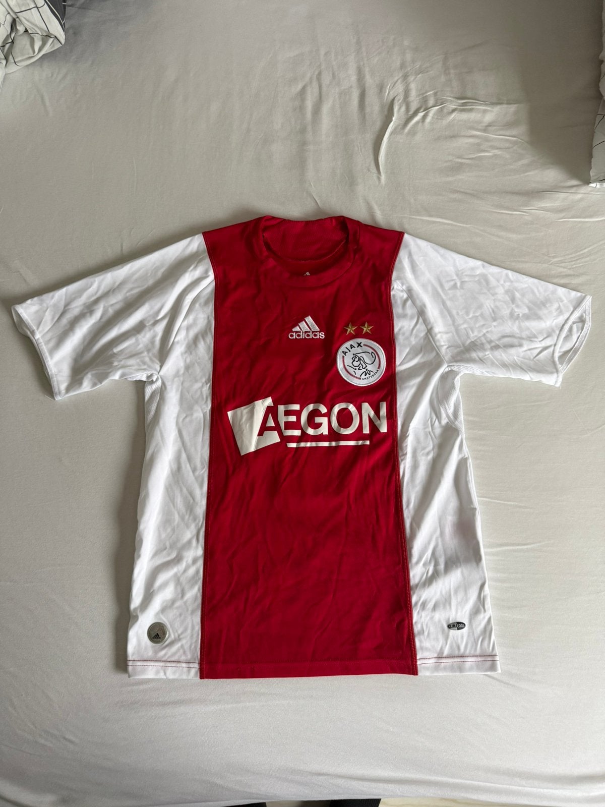 Adidas Ajax Amsterdam 2008/09 Suárez #16 Thuis Shirt, Ophalen of Verzenden, Zo goed als nieuw, Ajax, Shirt