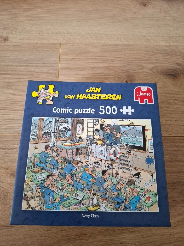 Jan van Haasteren puzzel (Navy Class) NIEUW, Ophalen, 500 t/m 1500 stukjes, Nieuw, Legpuzzel