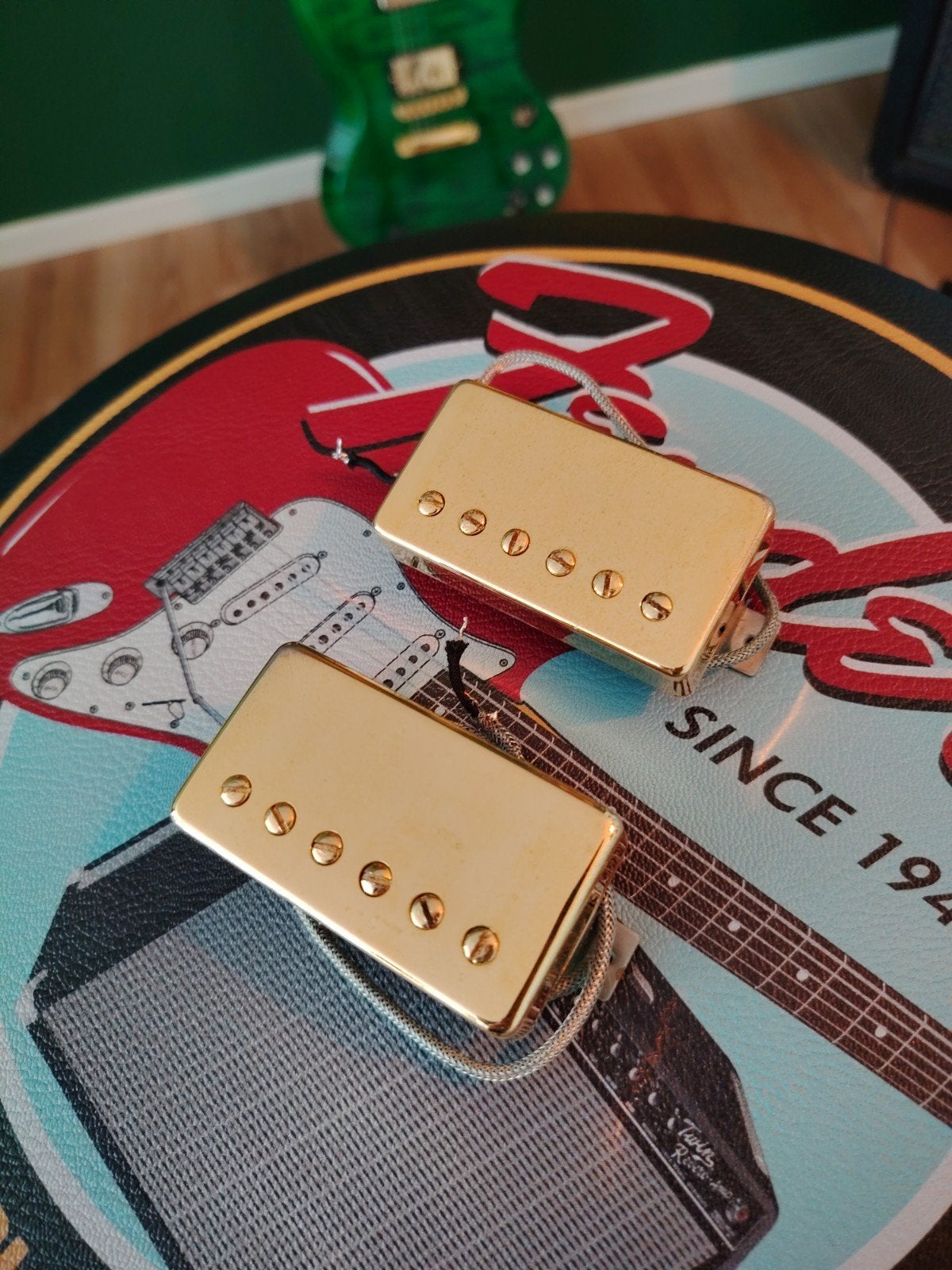 Steffsen Gitaar Pickups / Humbuckers (Handwound in België), Ophalen of Verzenden, Zo goed als nieuw, Elektrische gitaar