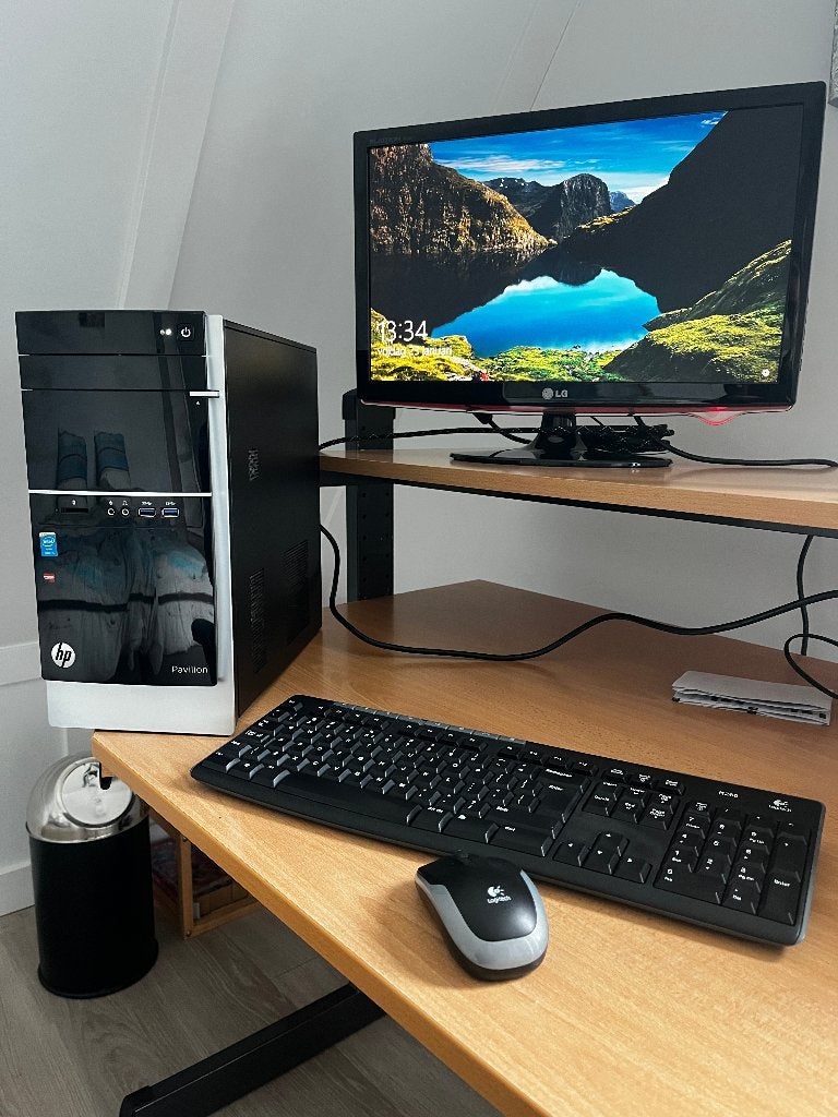 HP Pavilion 500-305ND Desktop PC, Computers en Software, Desktop Pc's, Gebruikt, HDD, 2 tot 3 Ghz, 8 GB