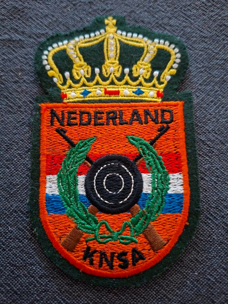 K.N.S.A embleem, Ophalen of Verzenden, Landmacht, Nederland, Embleem of Badge