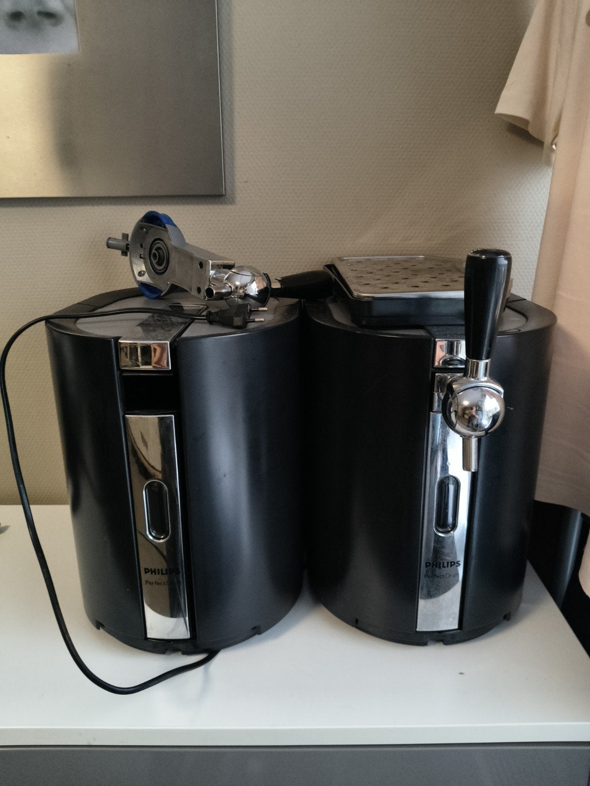 2x Philips Perfect Draft biertaps met defect, Ophalen of Verzenden, Gebruikt, Philips