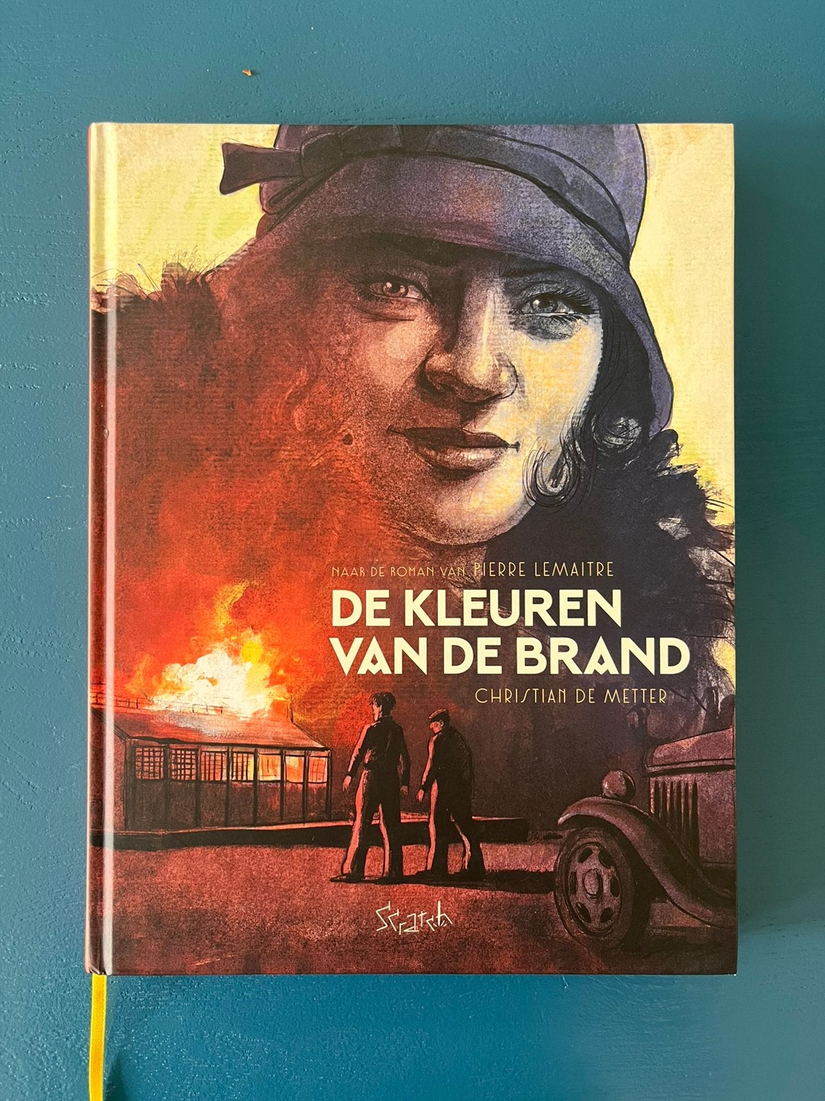 De kleuren van de brand - de Metter / Lemaitre graphic novel, Boeken, Eén stripboek, Ophalen of Verzenden, Zo goed als nieuw