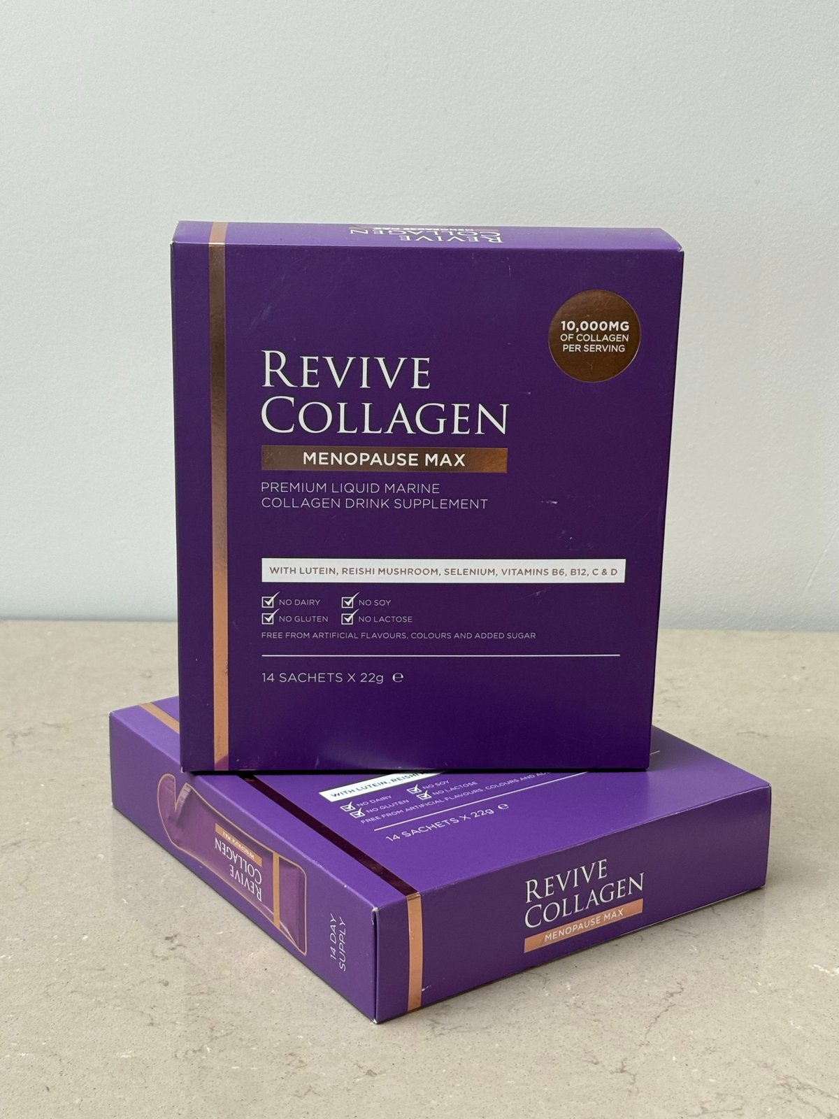 2x Revive Collagen Menopause Max - Nieuw & Ongeopend, Ophalen of Verzenden, Nieuw, Poeder of Drank