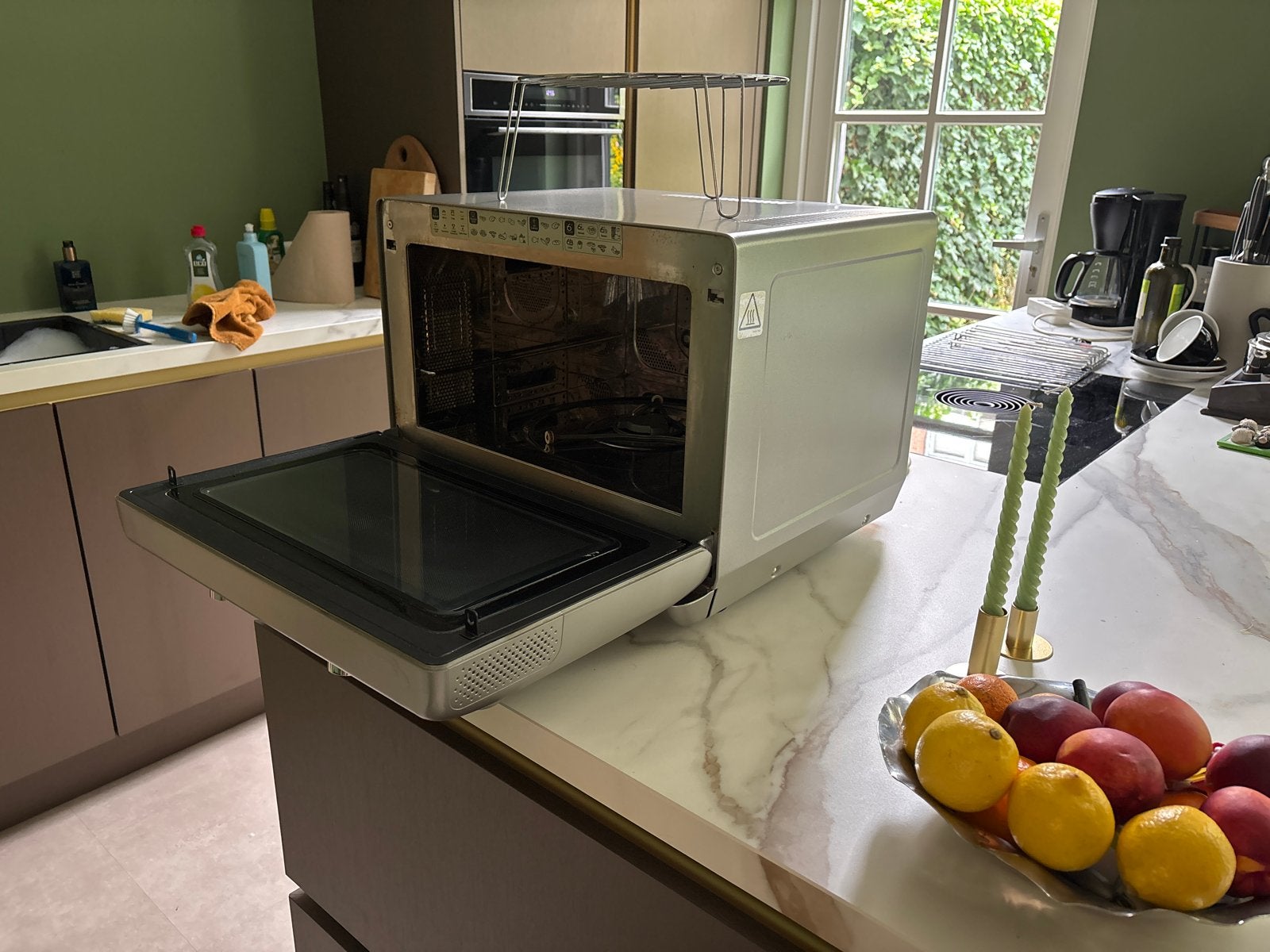 Whirlpool Combi-oven/magnetron/grill- Gebruikt, Ophalen, Combimagnetron, Gebruikt, Hete lucht