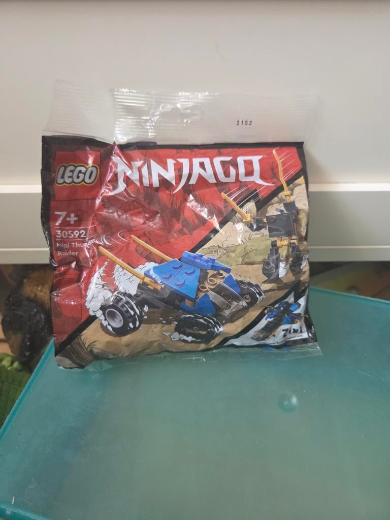 Lego Ninjago 30592 Mini Thunder Raider Polybag, Kinderen en Baby's, Speelgoed | Duplo en Lego, Nieuw, Lego, Complete set, Ophalen of Verzenden