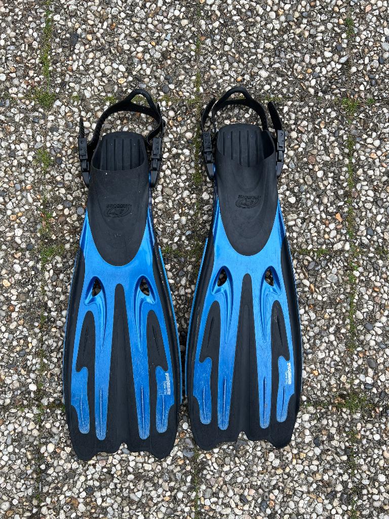 Duik vinnen ProBlue maat 38-41, Watersport en Boten, Duiken, Ophalen, Gebruikt, Zwem- of Duikvliezen