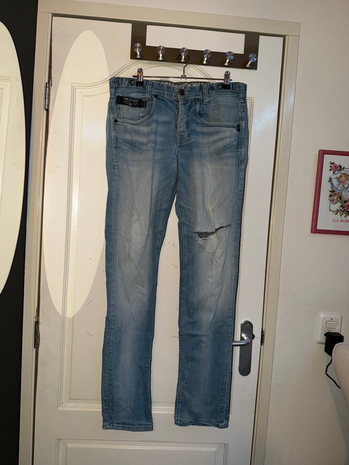 PME Legend heren jeans / spijkerbroek – Maat W32 L34, Ophalen of Verzenden, Gedragen, Blauw, W32 (confectie 46) of kleiner