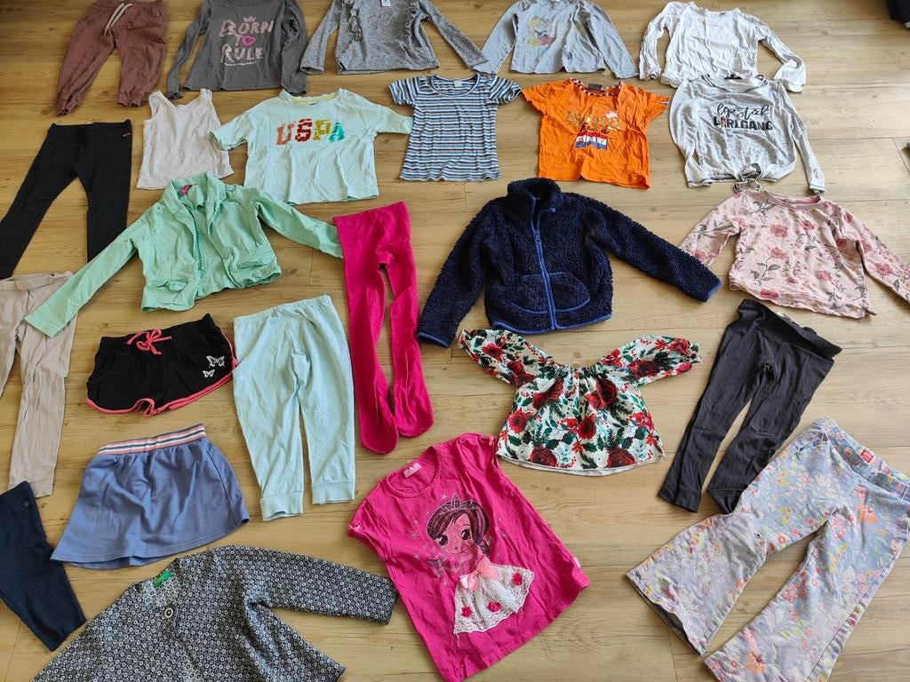 25-delig zomer kledingpakket meisje maat 110 116 zomerjas, Kinderen en Baby's, Kinderkleding | Maat 110, Ophalen of Verzenden