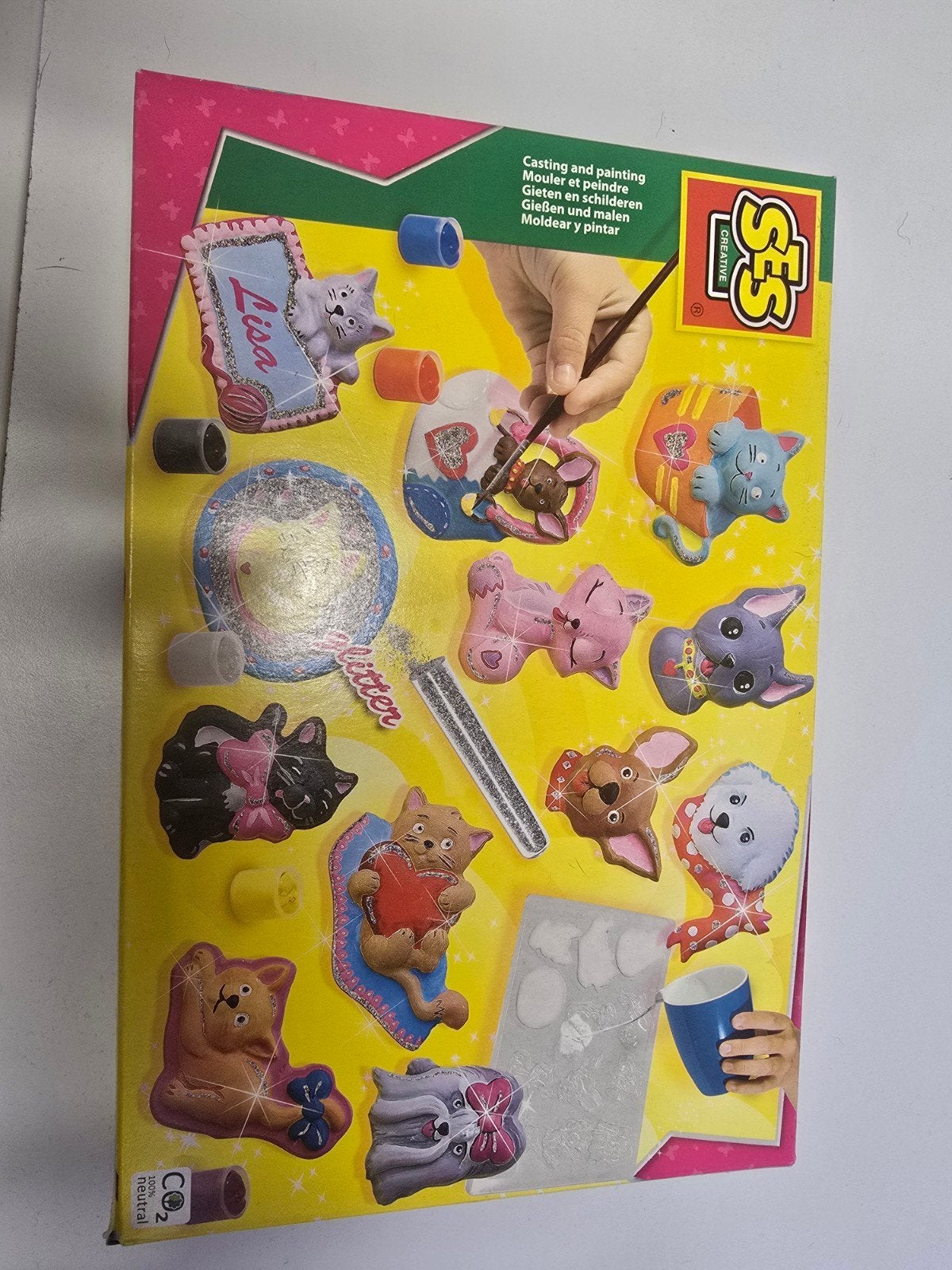 SES Creative Gieten en Schilderen Katten en Honden, Ophalen of Verzenden, Nieuw, Knutselen