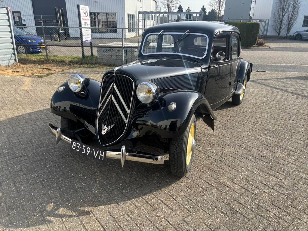 Citroën Traction Avant 11 BL 1952 Zwart (Wieltje), Voorwielaandrijving, Overige modellen, 4 cilinders, 60 pk