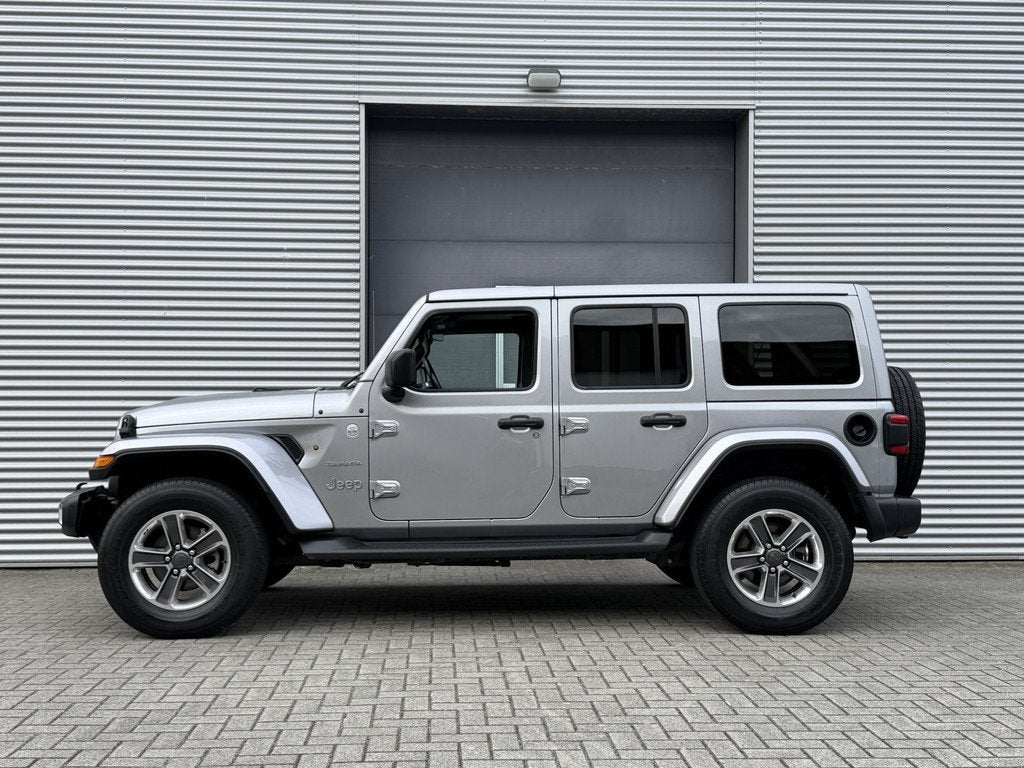 Jeep Wrangler Unlimited 3.6 Sahara I JL I Aut. I Hardtop I L, Auto's, Jeep, Automaat, 450 kg, Gebruikt, 2000 kg