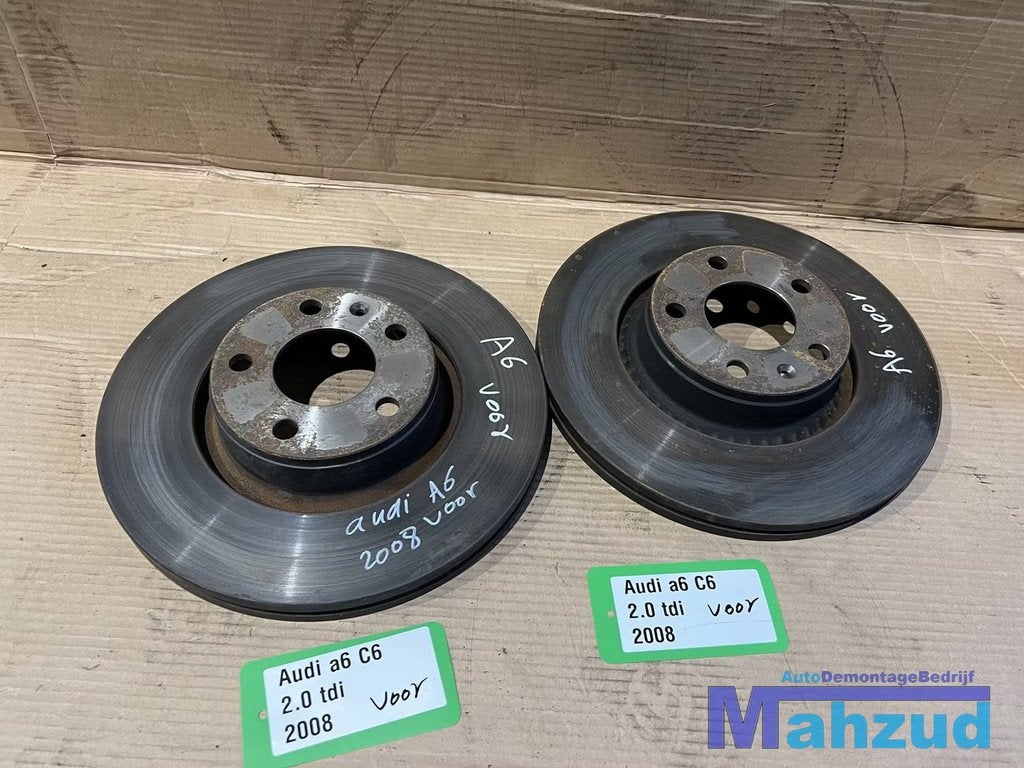 AUDI A6 C6 Remschijf set vooras voor 2005-2011, Gebruikt, AUDI AG, Auto-Union-Strasse 1
85045  Ingolstadt, DE, Kundenbetreuung@audi.de