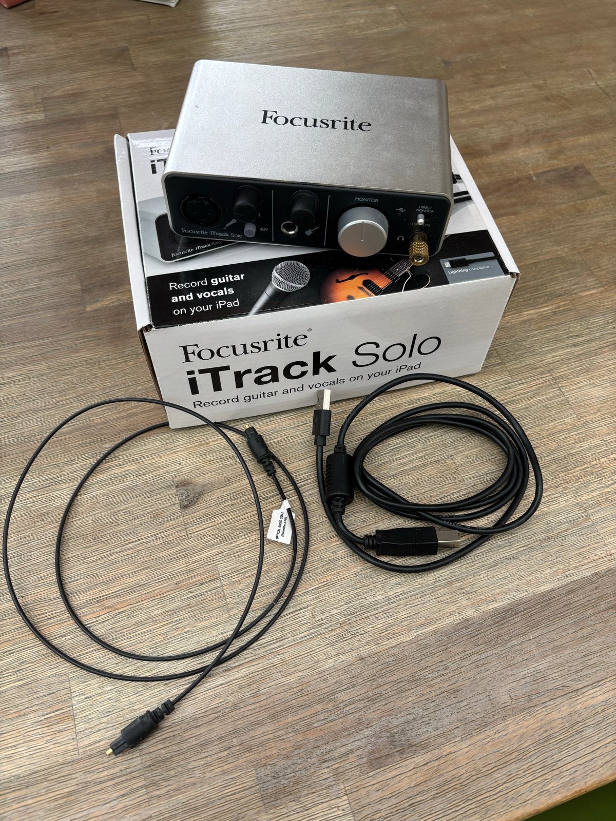 Focusrite iTrack Solo, Ophalen of Verzenden
