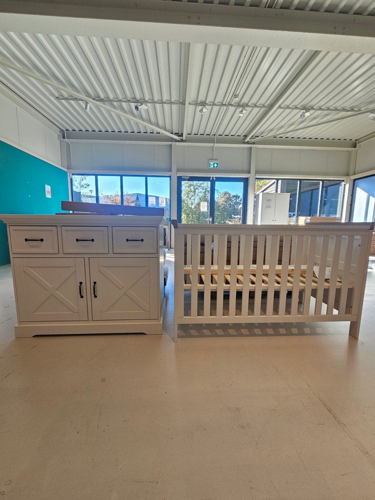 Kidsmill Savigno 70x140, commode, wit, nieuw in doos, Ophalen, Nieuw, Jongetje of Meisje