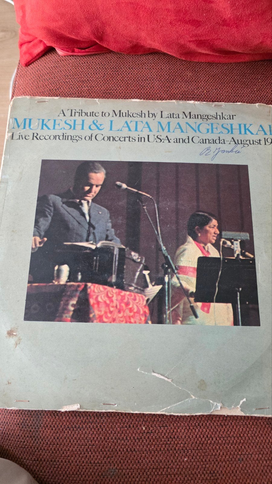 Mukesh & Lata Mangeshkar - A Tribute to Mukesh LP, LP, Gebruikt, Overige genres, Ophalen of Verzenden