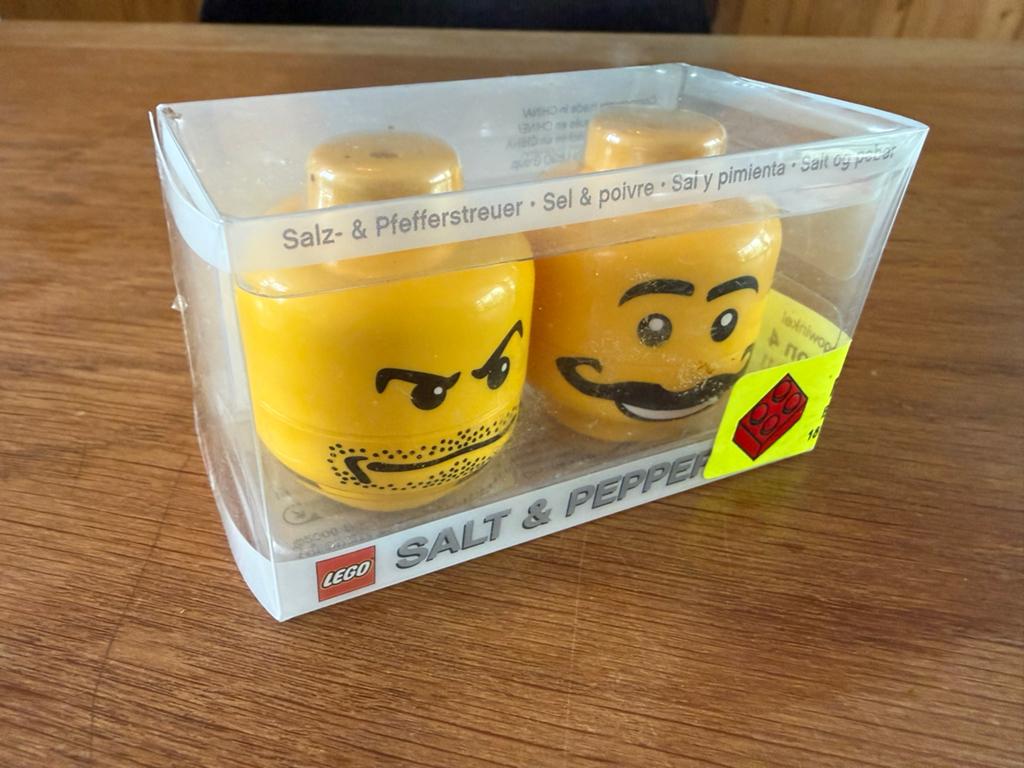 Lego Peper en Zout Stel - Minifiguur Hoofden, Kinderen en Baby's, Speelgoed | Duplo en Lego, Overige thema's, Lego, Accessoire