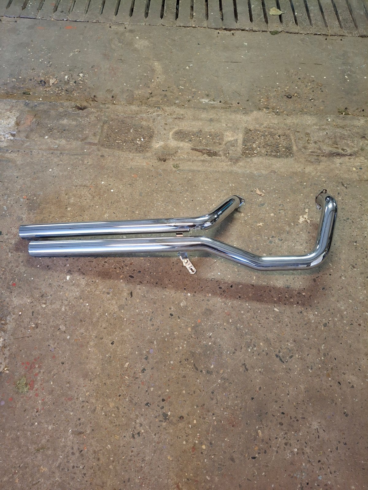 Highway Hawk uitlaat voor Honda Shadow 750 Ace, Ophalen