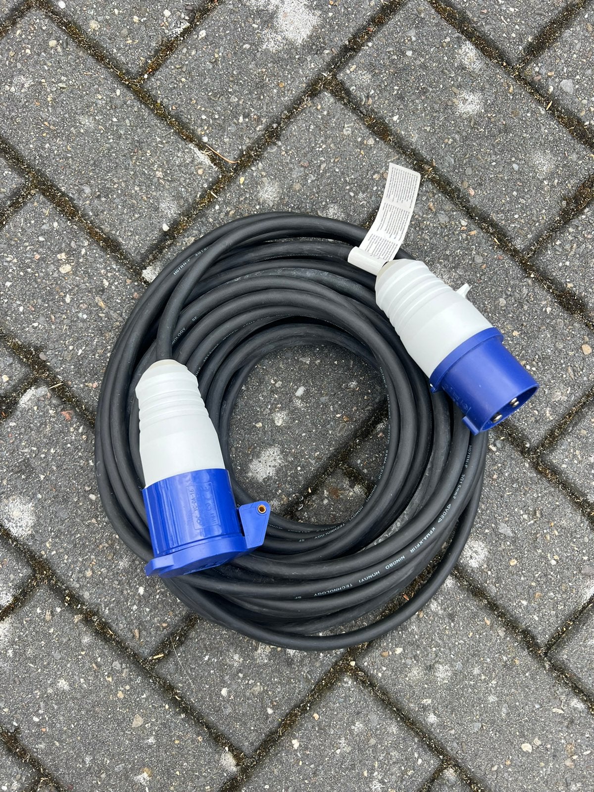 CEE Verlengsnoer/kabel 15 m 16A, Ophalen, Zo goed als nieuw