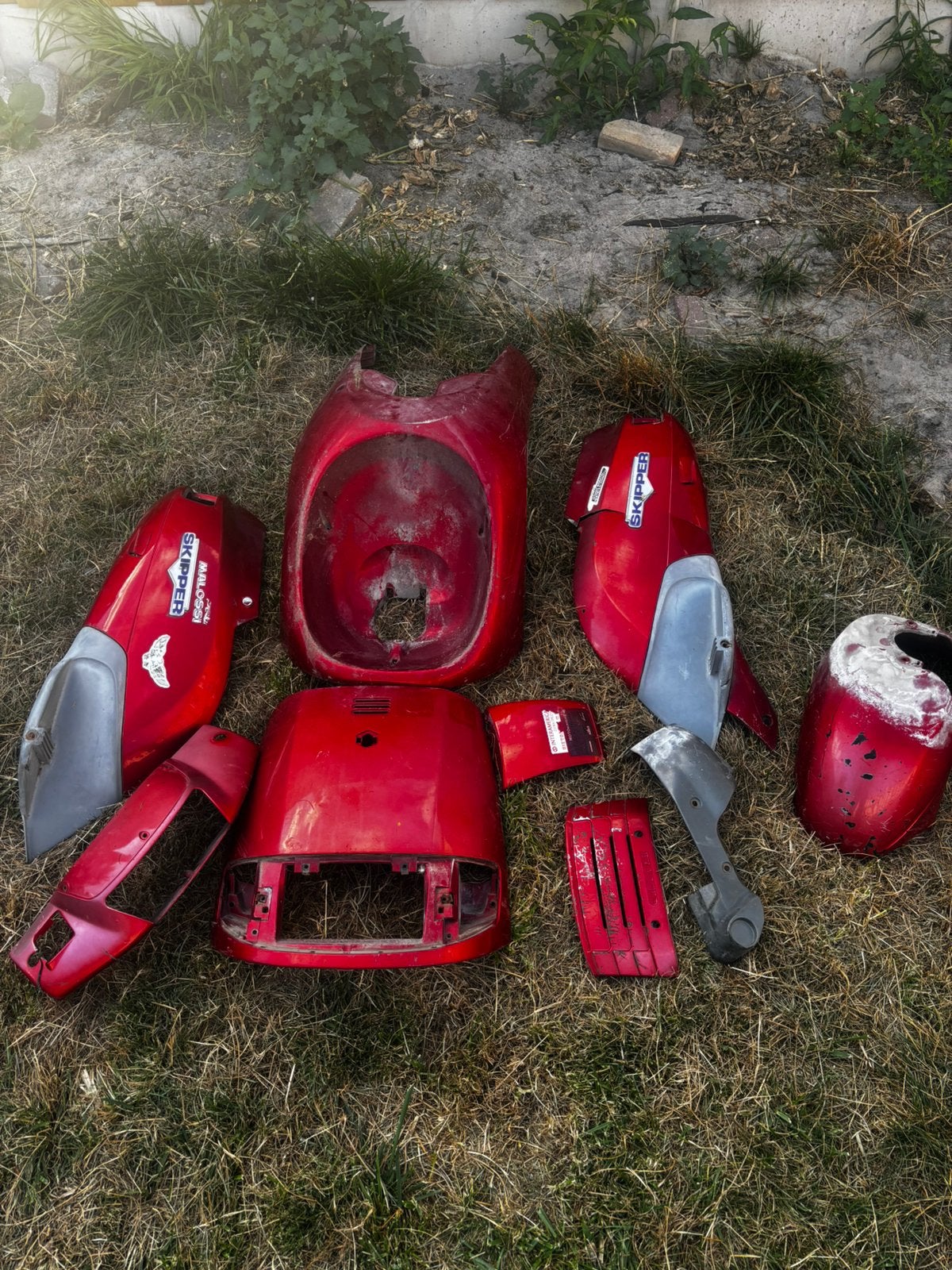 Piaggio skr buitenkappenset 150cc, Ophalen of Verzenden, Zo goed als nieuw, Kap
