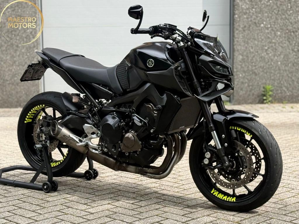 Yamaha MT09 Techblack SC Project BOMVOL en DIK Uitgevoerd !!, Motorrijbewijs A, Bedrijf, Meer dan 35 kW, YAMAHA
