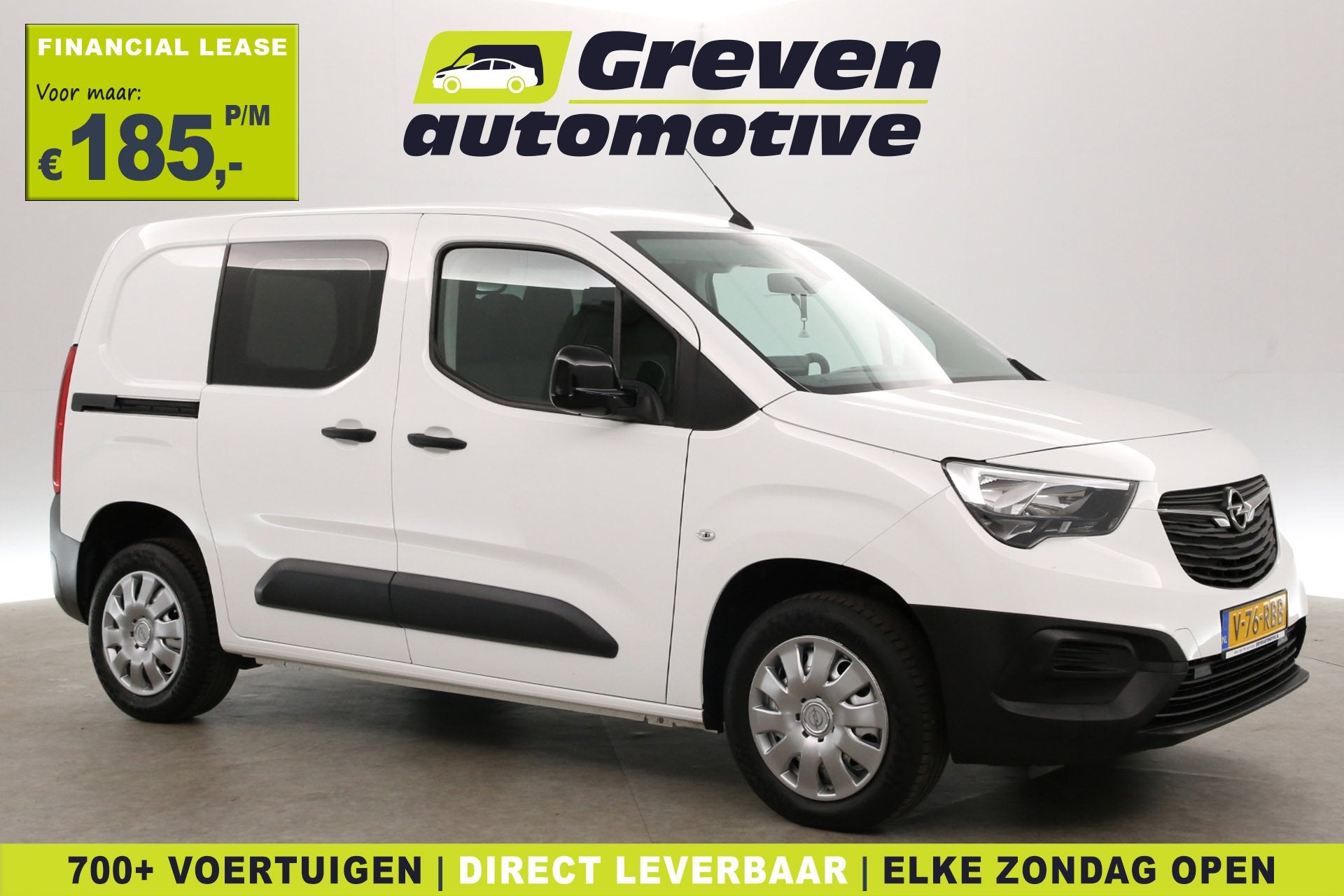 Opel Combo 1.5 102PK | 3 Zits | Airco | Cruise | Carplay | P, Gebruikt, Euro 6, 4 cilinders, Wit