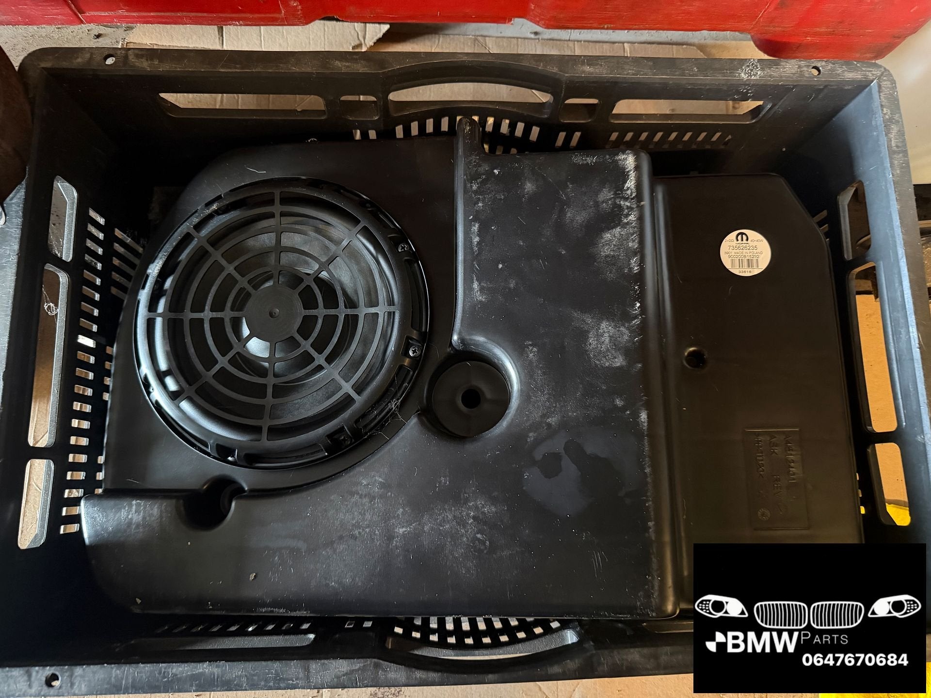 Originele Fiat 500 / Abarth Subwoofer – 735626235, Ophalen of Verzenden, -, -, -