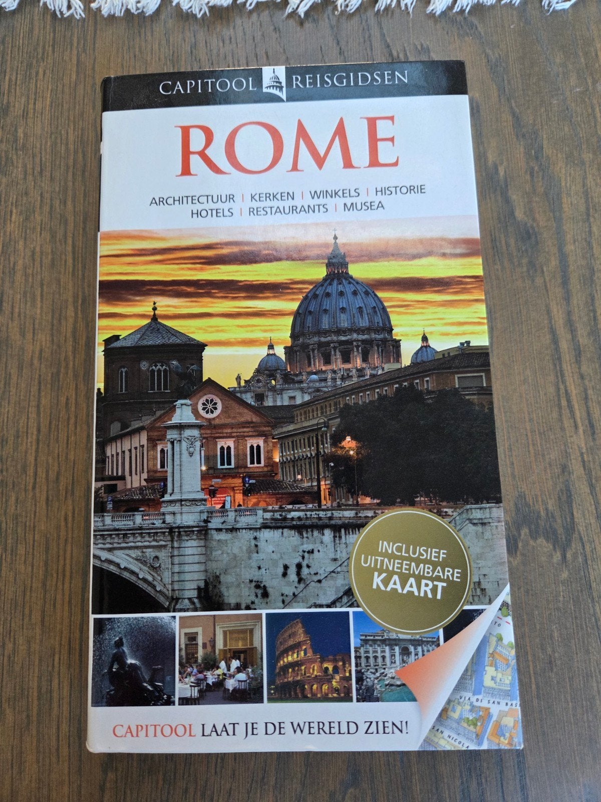 Capitool Reisgids Rome met stadsplattegrond, Capitool, Europa, Diverse auteurs, Ophalen of Verzenden