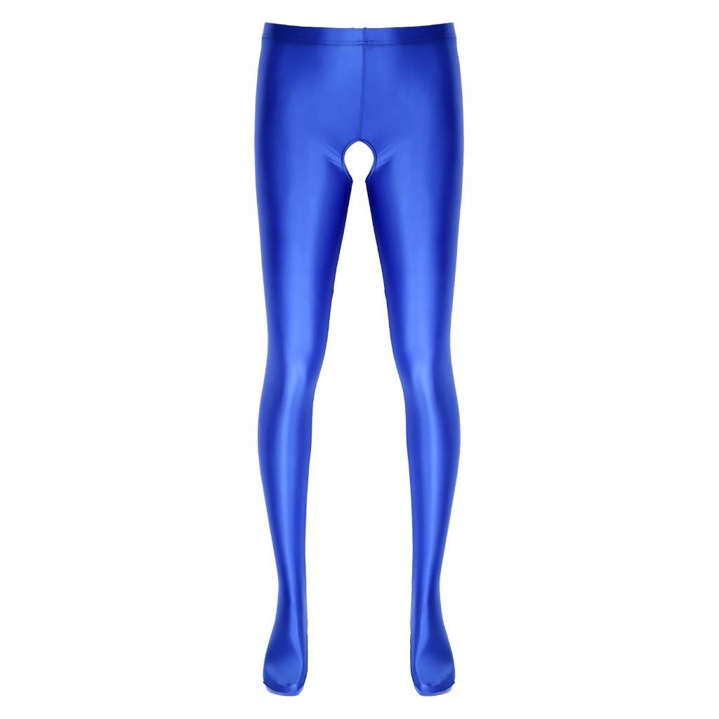 Blauwe chaps legging / heren dames strakke broek sexy gay, Verzenden, Nieuw, Overige maten, Blauw