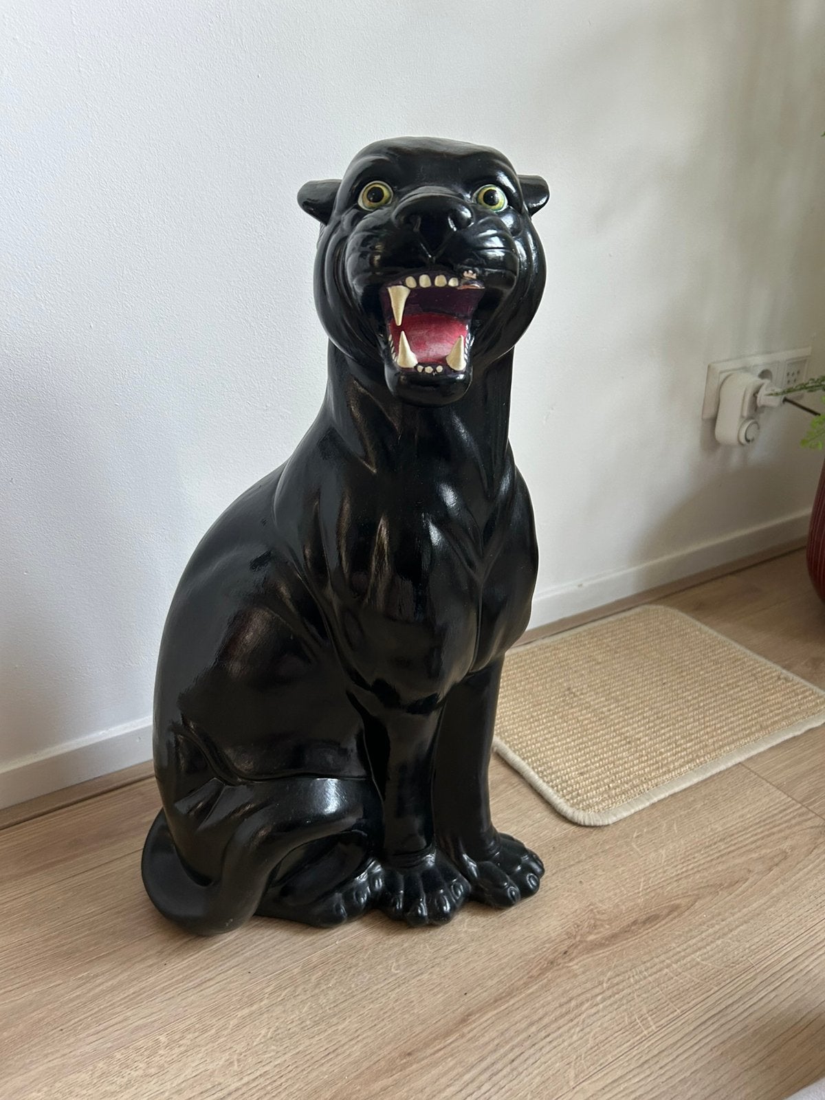 Beeld zware panter, Ophalen