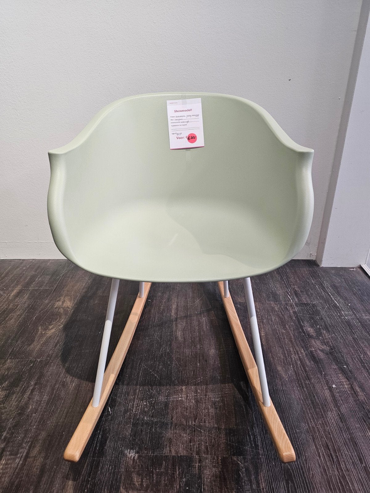 Kidsdepot Jazzy schommelstoel, seagreen, Ophalen, Kunststof, Overige kleuren, Zo goed als nieuw
