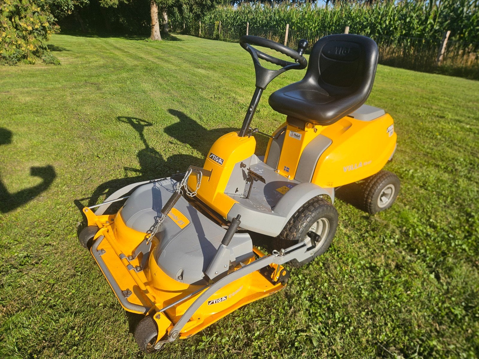 weinig gebruikte Stiga Villa 14 HST, Tuin en Terras, Zitmaaiers, Ophalen, Gebruikt, Minder dan 90 cm, Stiga
