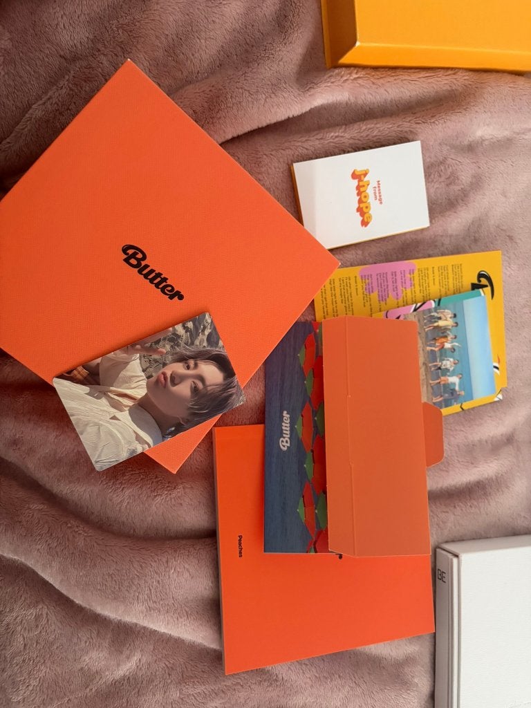 BTS BUTTER PEACH VERSION ALBUM, Ophalen of Verzenden, Zo goed als nieuw, K-pop, Album