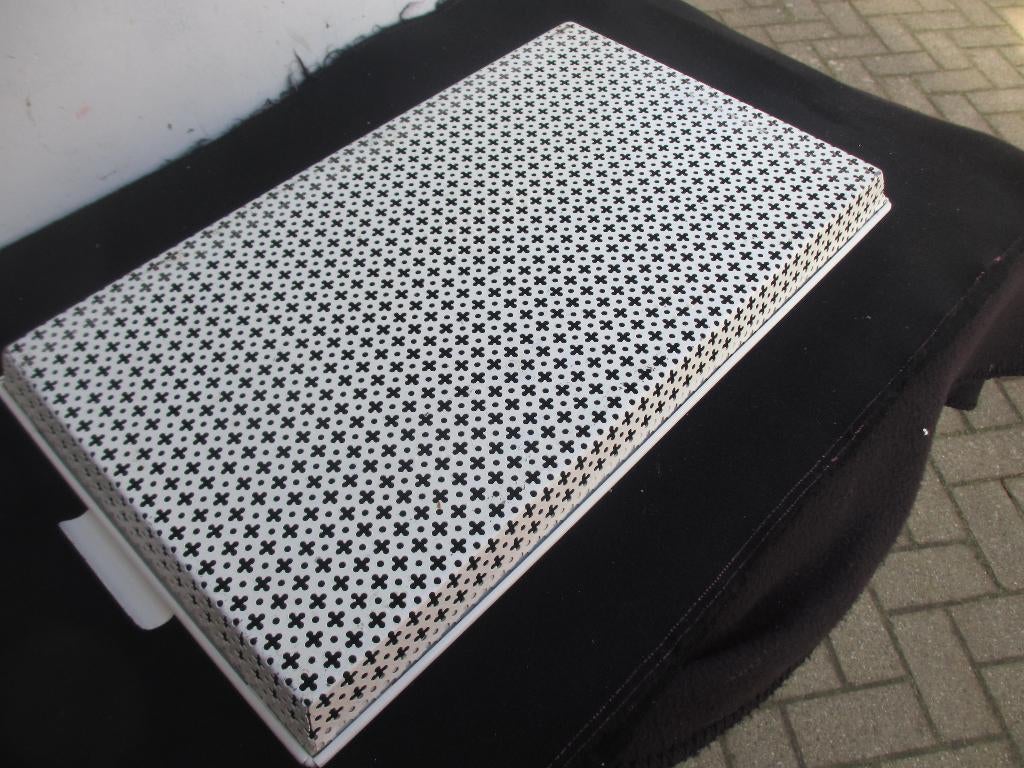 Mathieu Mategot stijl dienblad jaren 50 60, Ophalen of Verzenden, Gebruikt, Rechthoekig, Metaal
