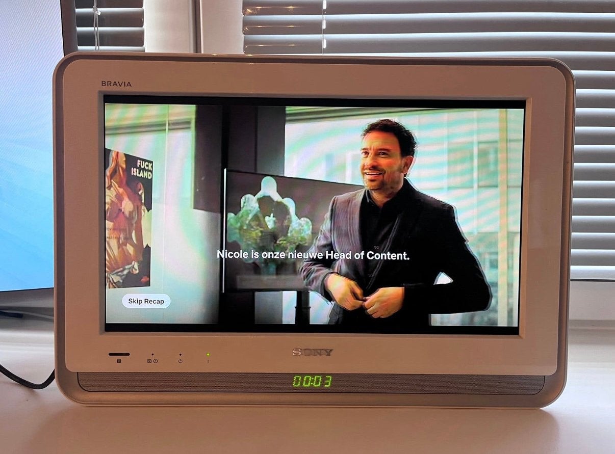 Sony BRAVIA lcd-tv, Ophalen, Zo goed als nieuw