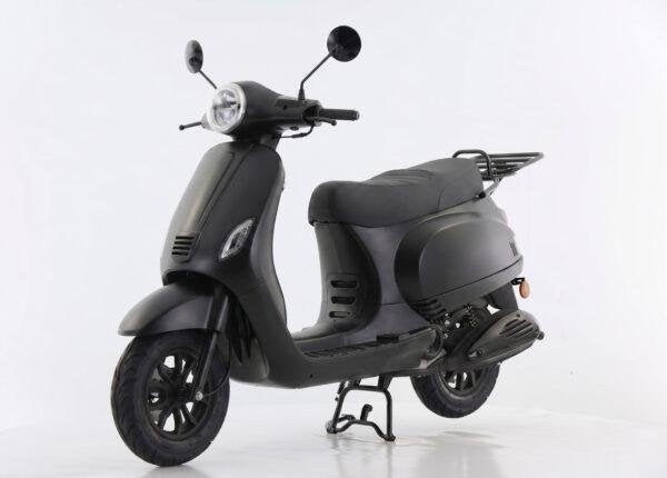 Bellano RivaLux Mat Zwart E5+ 25KM/45KM 2026, Nieuw, 50 cc, Senzo